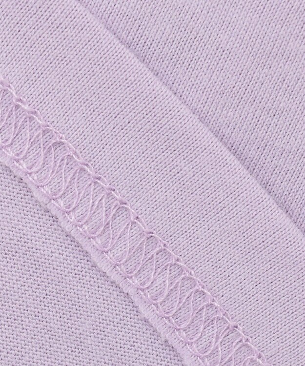 ANY KIDS アニマルポシェットTシャツ ラベンダー（ねこ）