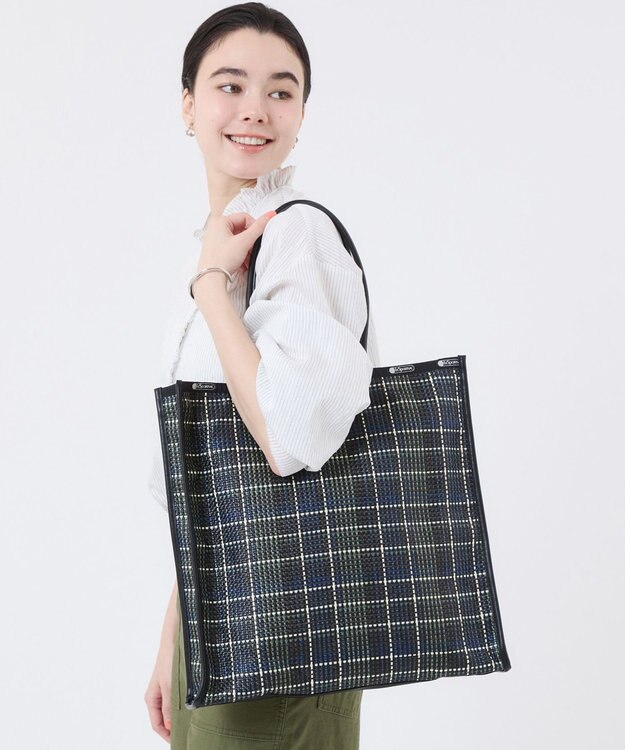 LeSportsac WOVEN LG TOTE/マルチメッシュノワール マルチメッシュノワール