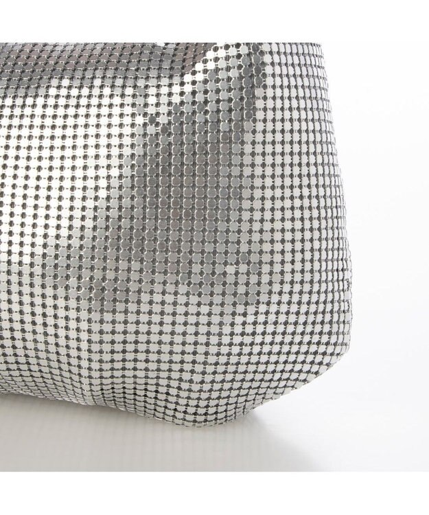 UNBILLION カカトゥ kakatoo / ビジューリボン2wayバッグ シルバー