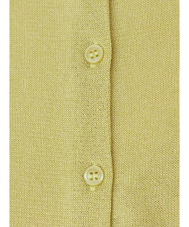 Green Parks ２ｗａｙ　７分袖ブライトシアーニットプルオーバー Green