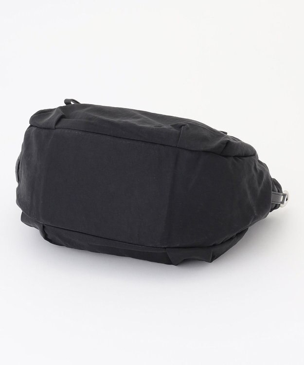 LA BAGAGERIE 【MONICA】サイドギャザー2WAYトートバッグ Sサイズ ブラック