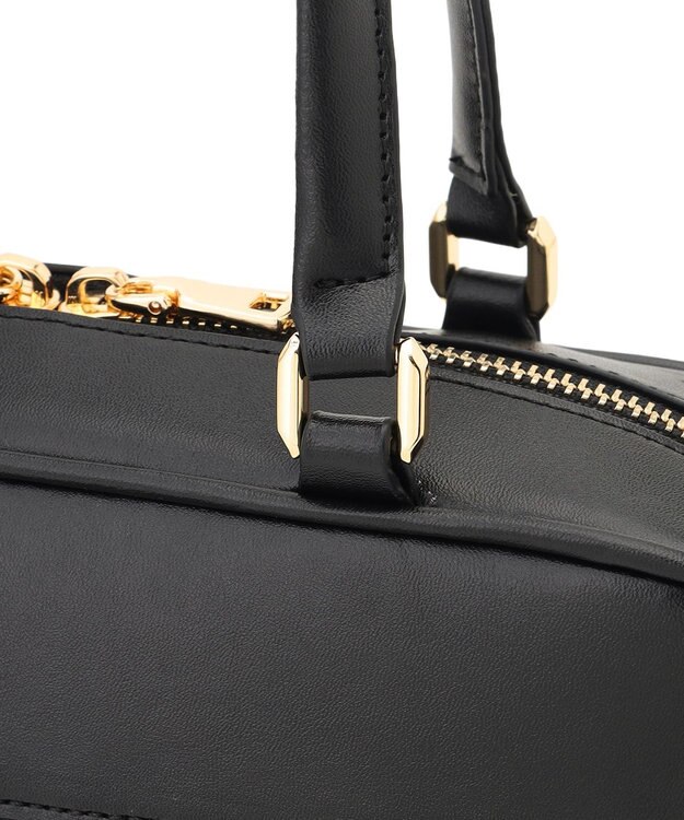 23区 【先行予約】バスケットメッシュ ボストンバッグ ブラック系