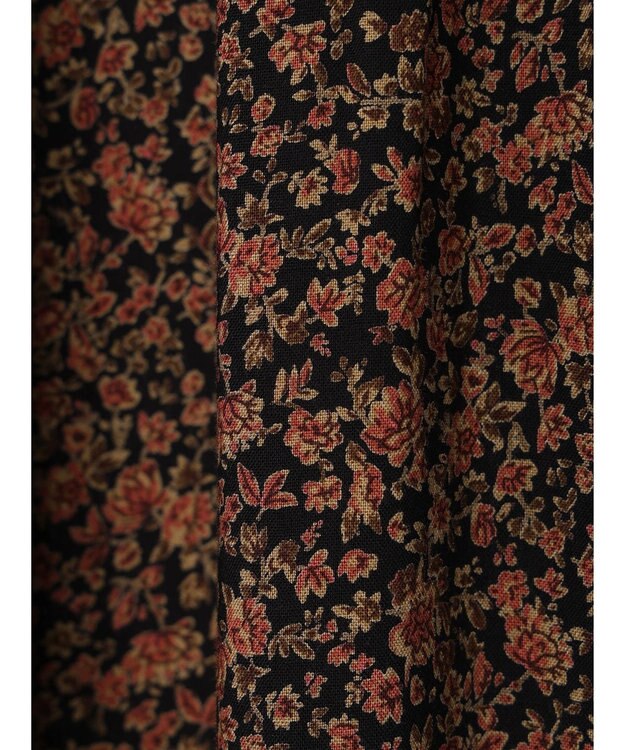 CRAFT STANDARD BOUTIQUE レーヨンキルト切り替えワンピース Flower