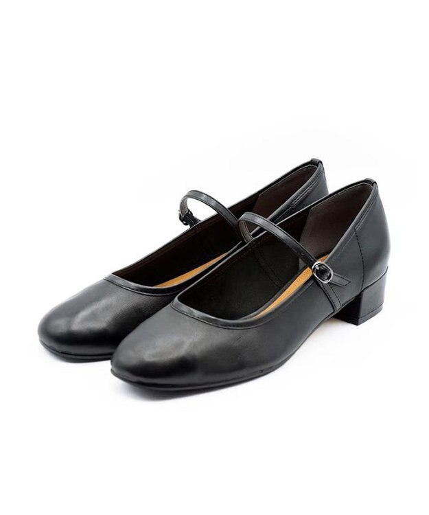 APOM 本革アンライニングメリージェーン30 ブラック