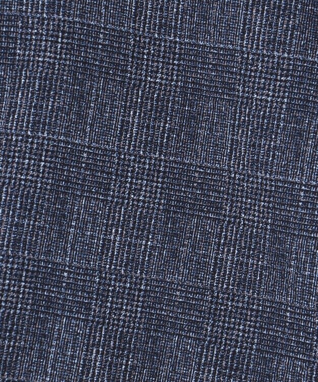 JOSEPH ABBOUD 【イージーケア】ウエストも伸びる！ライトウェーブ ハーフパンツ ネイビー系4