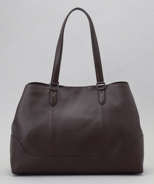 GOTAIRIKU 別注/日本製【PELLE MORBIDA×GOTAIRIKU】レザー トートバッグ ダークブラウン系