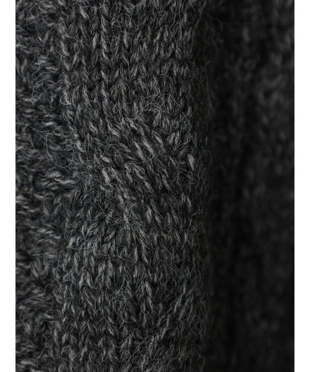 CRAFT STANDARD BOUTIQUE ２ＷＡＹケーブルニットベスト Gray