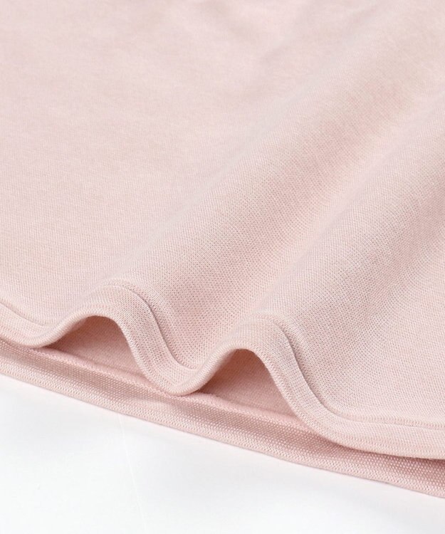 Wing あったかインナー 綿混 裏起毛 厚手 よく伸びる素材 【ラクのびサーモ】 8分袖 長袖 秋 冬 EL6814 ウイング／ワコール シェルピンク