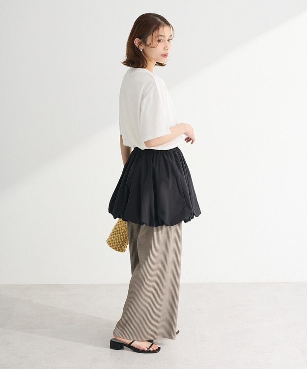 Green Parks ・ＥＬＥＮＣＡＲＥ　ＤＵＥ　バルーンミニスカート Black