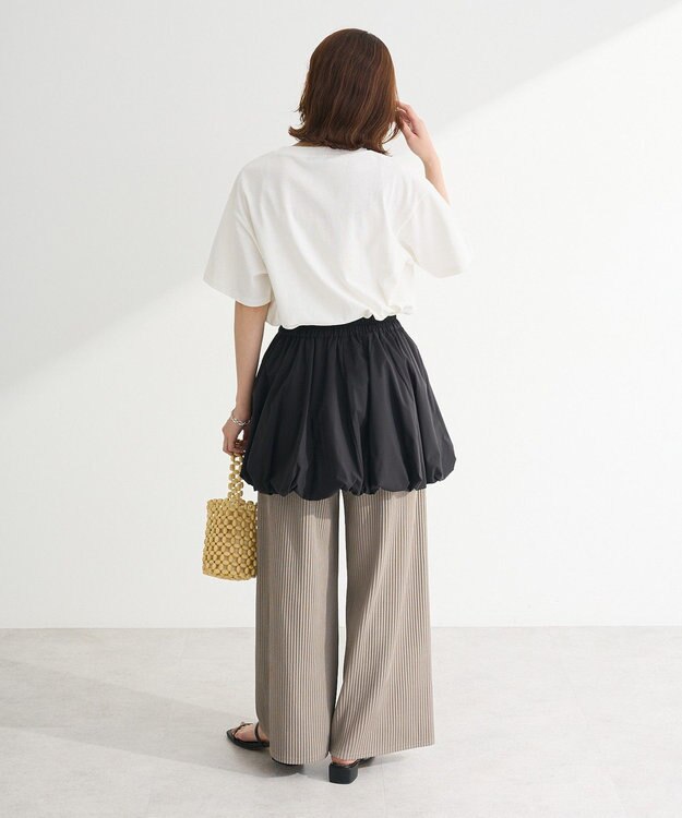 Green Parks ・ＥＬＥＮＣＡＲＥ　ＤＵＥ　バルーンミニスカート Black