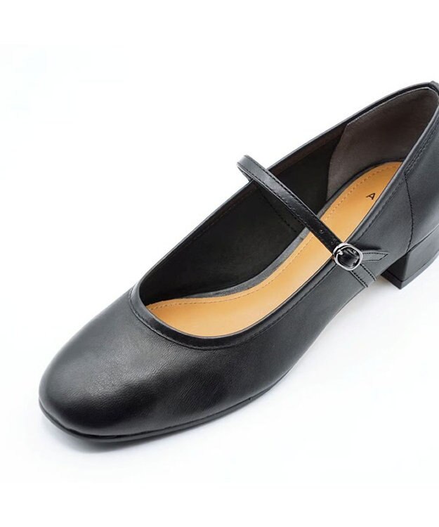 APOM 本革アンライニングメリージェーン30 ブラック