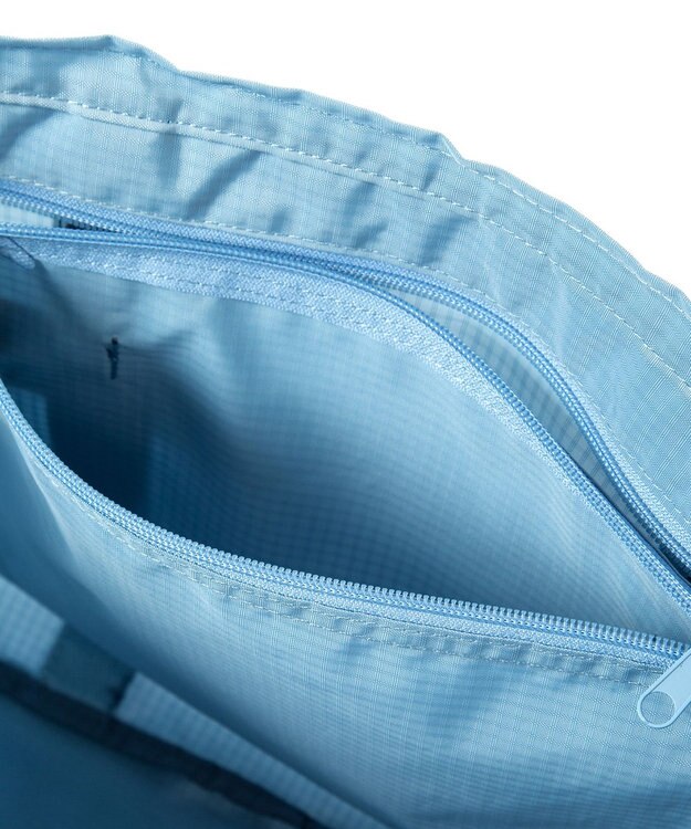 ACE BAGS & LUGGAGE World Traveler  タイヴァス トートバッグ 折りたたみ可能 20L 折りたたみ可能 セットアップ可能 ポーチ付き ワールドトラベラー アルコ 旅行 お出かけ 63711 ブルー