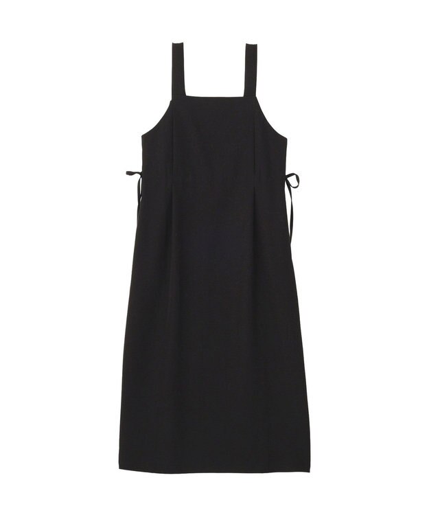 CRAFT STANDARD BOUTIQUE サイドギャザージャンパースカ－ト Black