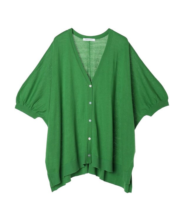 AMERICAN HOLIC ＵＶカットポンチョニットカーディガン Green