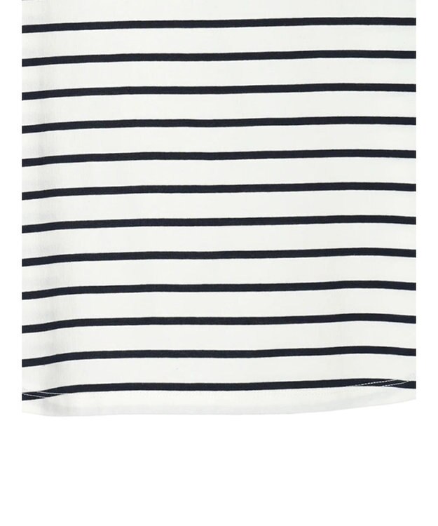 earth music&ecology タックスリーブＴ Border