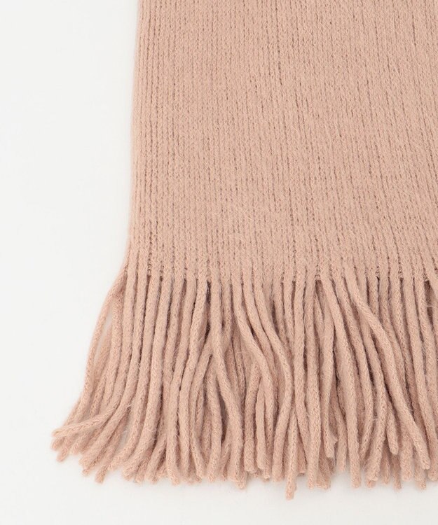 ANY SIS 【Oggi1月号掲載】ラッセルソフトタッチ ストール ピンクベージュ