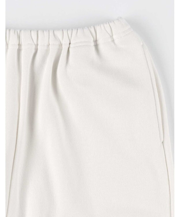 une nana cool 【綿100%】あくびのお嬢さんの裏毛プルオーバー ホワイト