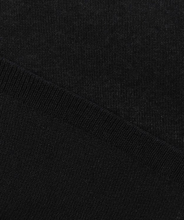 NAVE 【ReNAVE・洗える】シアーニット ロングスリーブ ブラック系