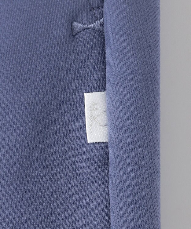 組曲 KIDS 【150-160㎝】ソフトストレッチテーパード パンツ アネモネブルー