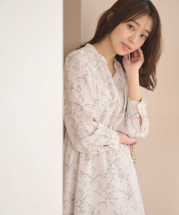 Feroux 【セットアイテム】ニットベストセット ワンピース ベージュ系2