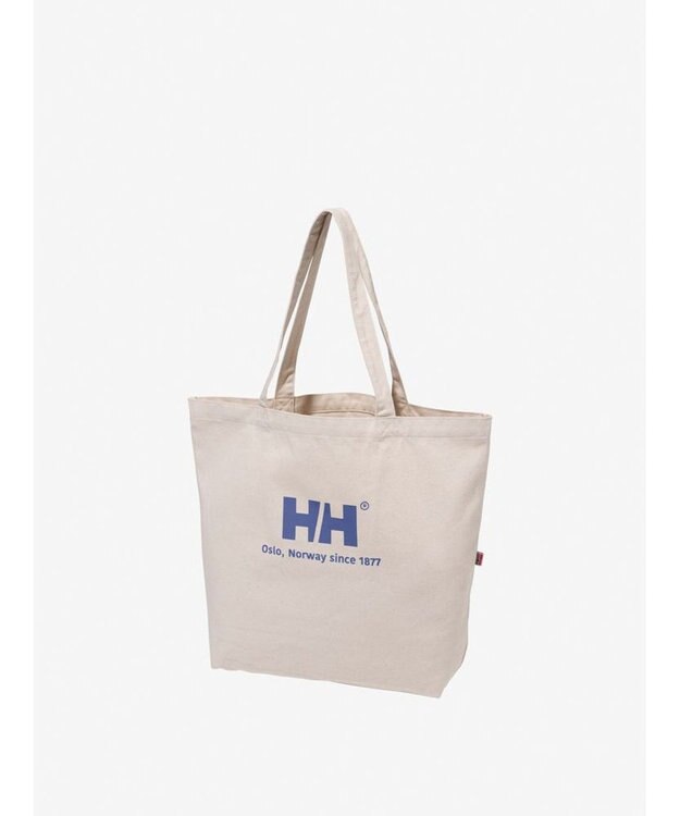HELLY HANSEN オーガニックコットンロゴトートL サンライズパープル