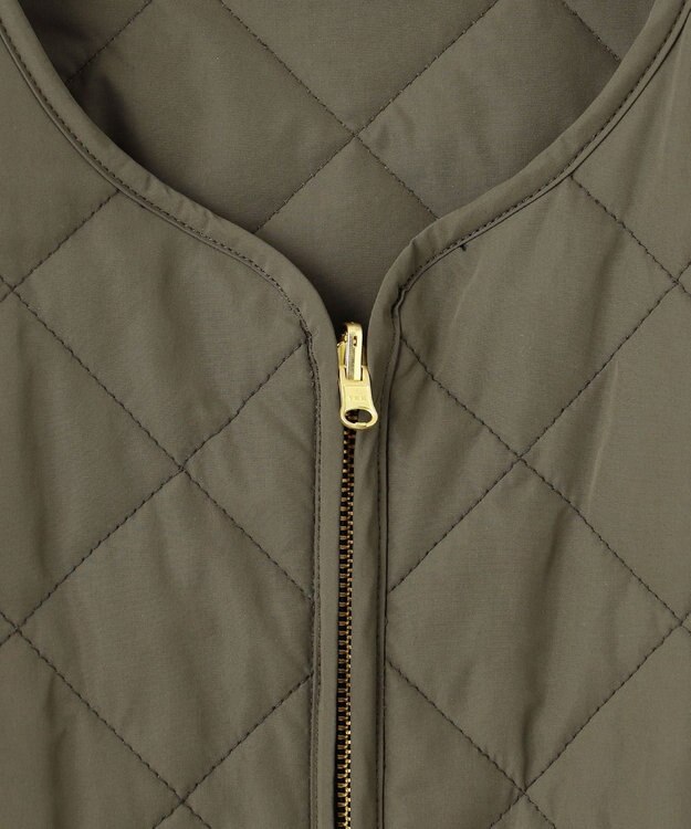 23区 L 【撥水加工/洗える】ライナー付き マルチウェイアウター カーキ系