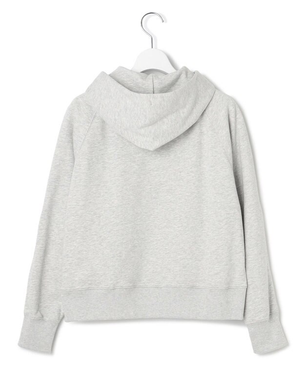 23区 【VERY3月号掲載/洗える】コットンテリー ジップアップ フーディー ライトグレー系