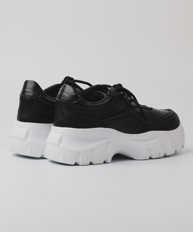 BONTRE 【PRECIEUX JOUET/プレシュウジュエ】軽量ボリュームスニーカー ブラック