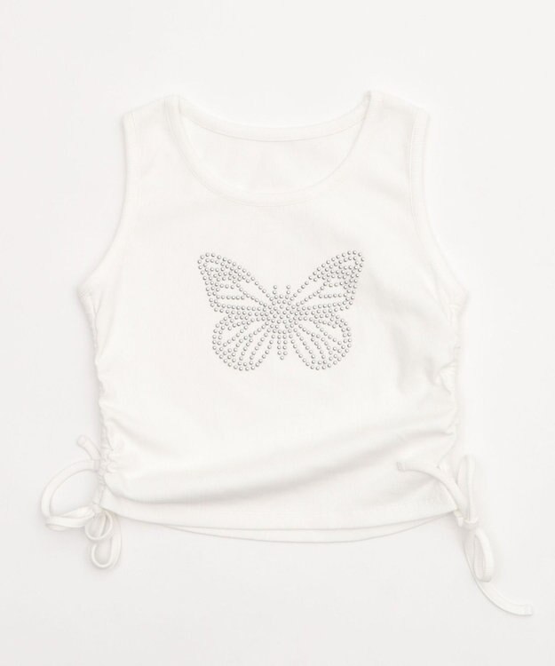 WEGO バタフライサイドドロストタンク ホワイト