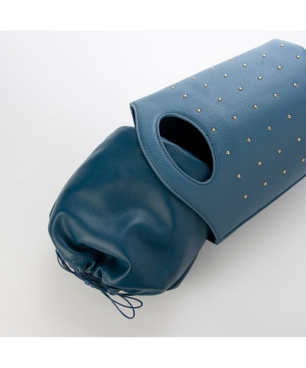 UNBILLION カカトゥ kakatoo / スタッズショルダーバッグ ブルー