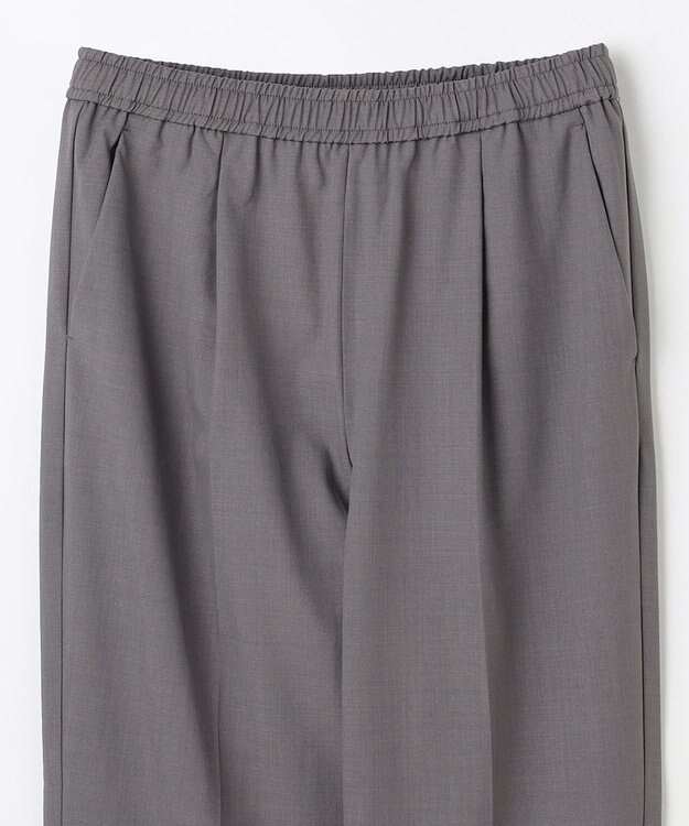 ANY L 【3SET】きちんと見え3点コーデセット（ブラウス＋ジレ＋パンツ） 杢グレー