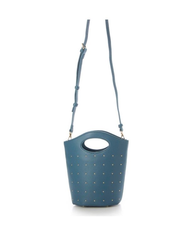 UNBILLION カカトゥ kakatoo / スタッズショルダーバッグ ブルー