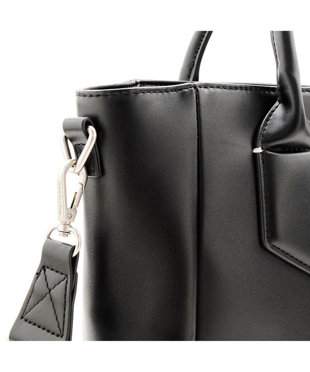 MioFIRANO SILHOUETTE U002 ショルダーバッグ A4サイズ対応 BLACK