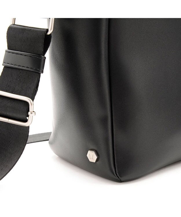 MioFIRANO SILHOUETTE U002 ショルダーバッグ A4サイズ対応 BLACK