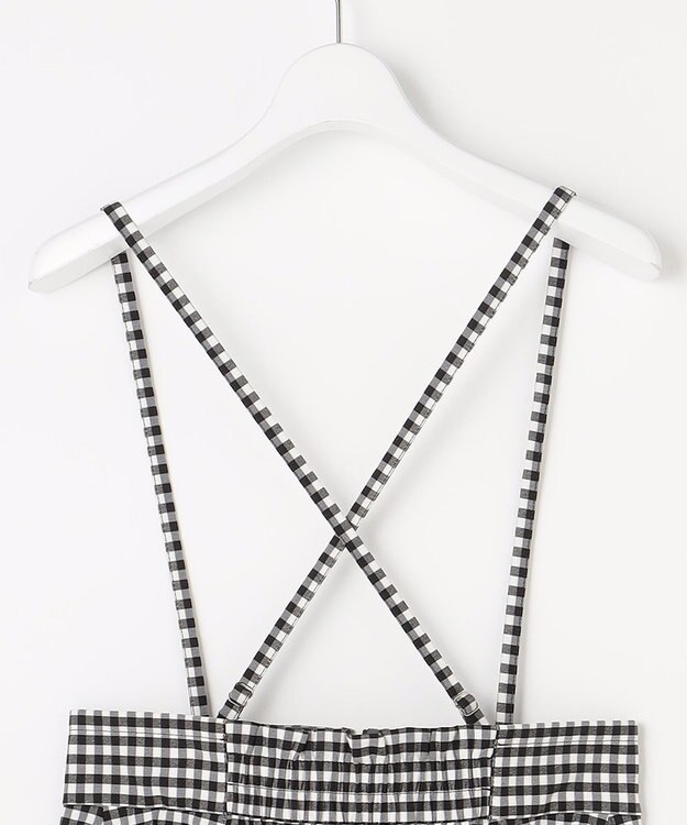 ANY SIS 【2WAY】フロントジップタイト スカート ギンガム