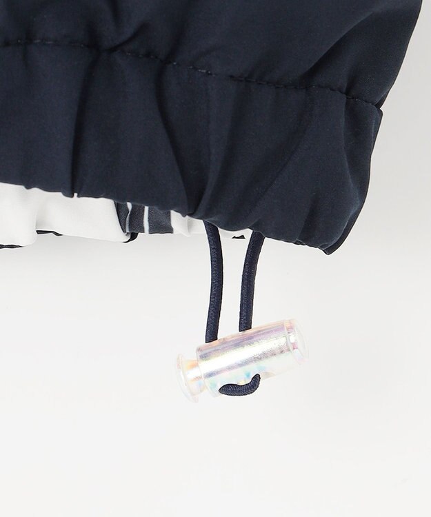 23区GOLF 【WOMEN】【撥水・ストレッチ】リバーシブル ダウンベスト ネイビー系