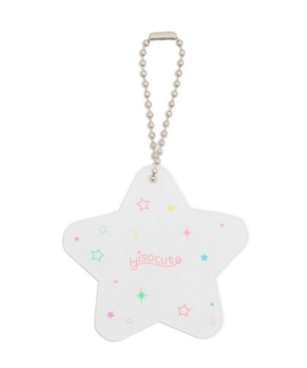 WEGO 【痛バ＆推し活グッズ】カラフルスターIDフォトケースキーホルダー 柄1