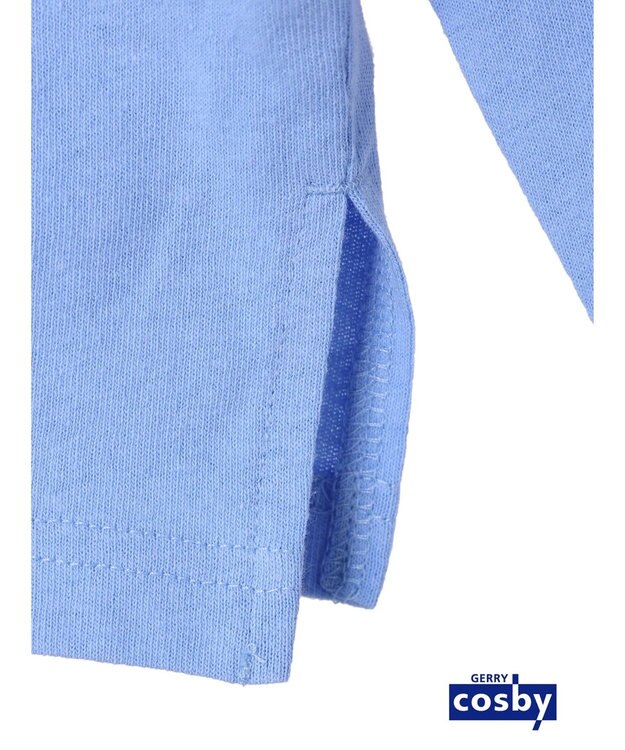 earth music&ecology Ｃｏｓｂｙ×ｅａｒｔｈ　ベアープリントロングＴシャツ Light Blue