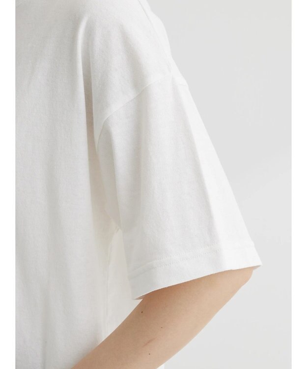 Green Parks ウ゛ィンテージプリントボックスＴシャツ Off White