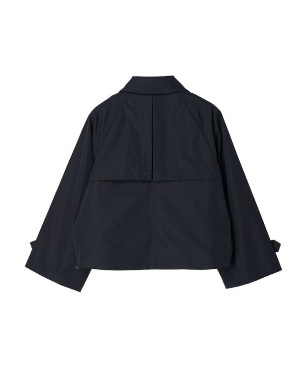 earth music&ecology ショートトレンチコート Navy