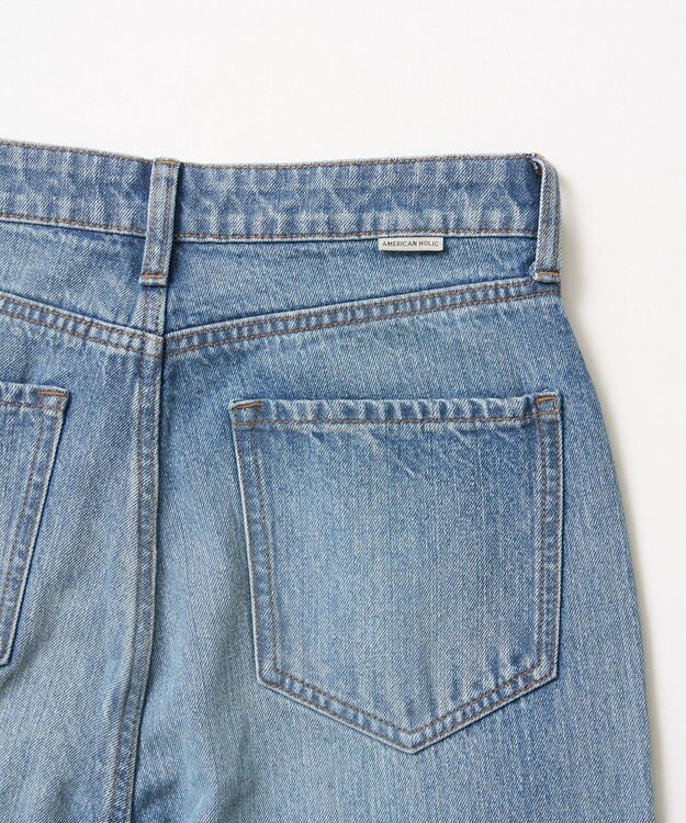 AMERICAN HOLIC ルーズストレートデニム One Wash