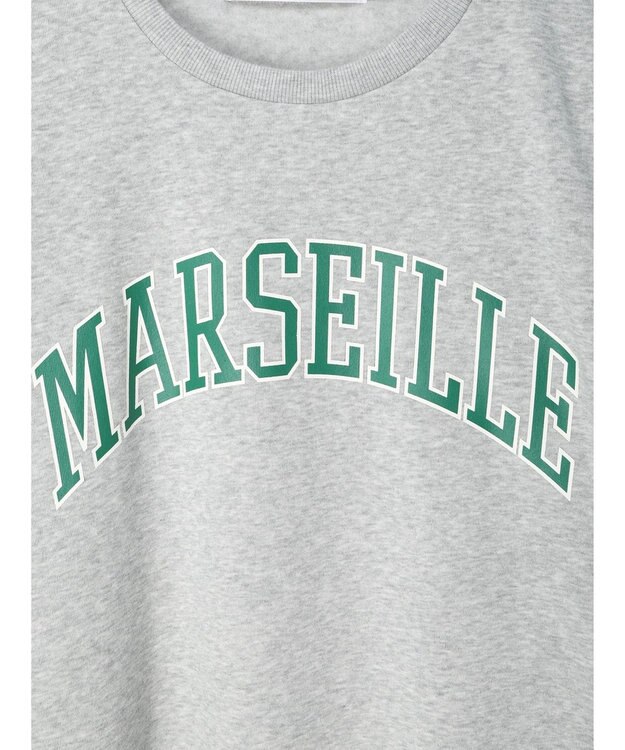 Green Parks ・ＲＡＹ　ＣＡＳＳＩＮ　ロゴｐｔカラーステッチスウェット Gray Mixture