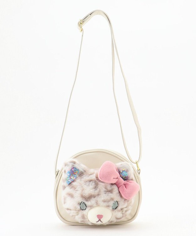 ANY KIDS ふわふわネコポシェット ベンガル