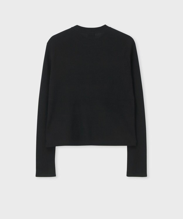 Paul Smith Number Floral プルオーバー コンビ ニット ブラック