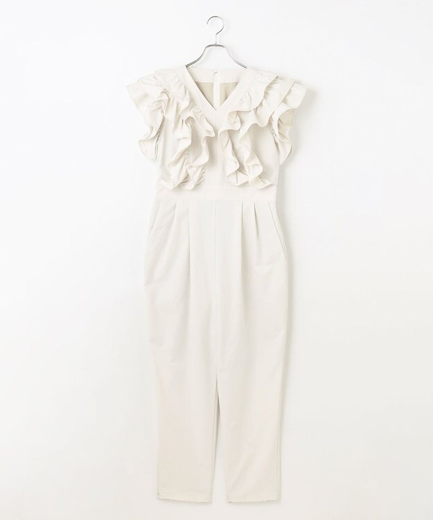 #Newans ラッフルフリルオールインワン オフ