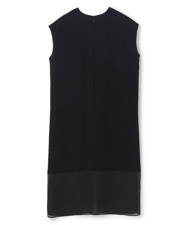 BEIGE， 【洗える】LORRAINE / Vネックドレス Black