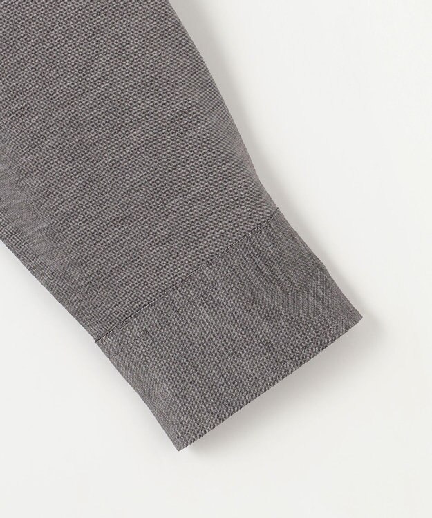 JOSEPH ABBOUD 【ストレッチ・洗える】コンパクトジャージーシャンブレー グレー系