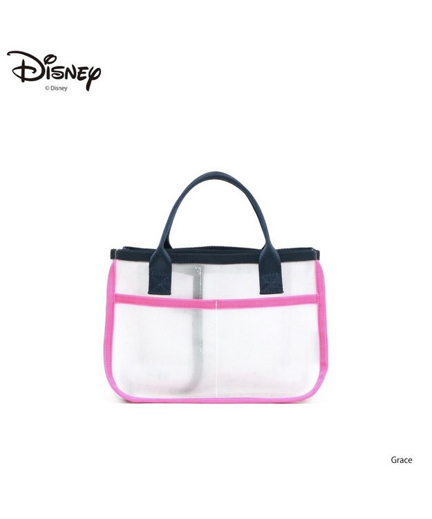 UNBILLION カシュカシュ cachecache / 【Disney】フェイスアートバッグインバッグ ピンク