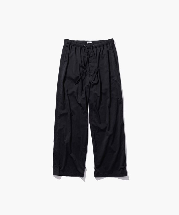 ATON MAT AIRLY NYLON | ワイドパンツ - UNISEX BLACK