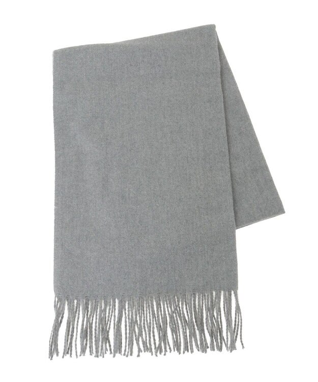 Green Parks カシミアライクストール Gray